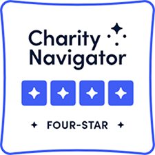 Charity Navigator four-star badge