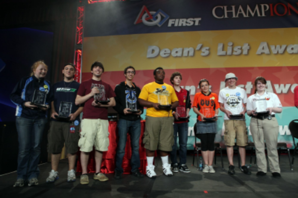 A photo of the 2011 DL Award Winners